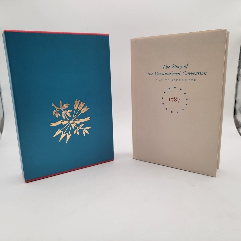 Catherine Drinker Bowen Miracle at Philadelphia Hardcover Slipcase 1986  Good